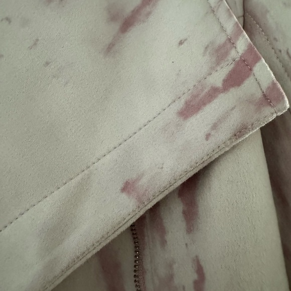 Venus Tie Dye Faux Suede Jacket - Picture 2 of 8